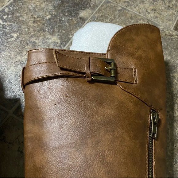 Brown High Knee Boots Charlotte Russe - Picture 10 of 15